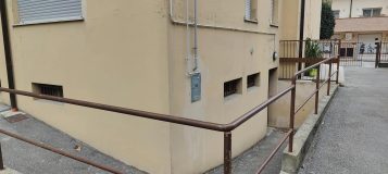 RAMPA ACCESSO ESTERNO CANTINA CICLABILE